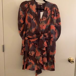 Ulla Johnson tie dye mini dress
